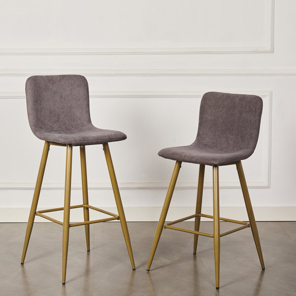 Mercury Row® Fondren Upholstery Bar & Counter Stool & Reviews Wayfair